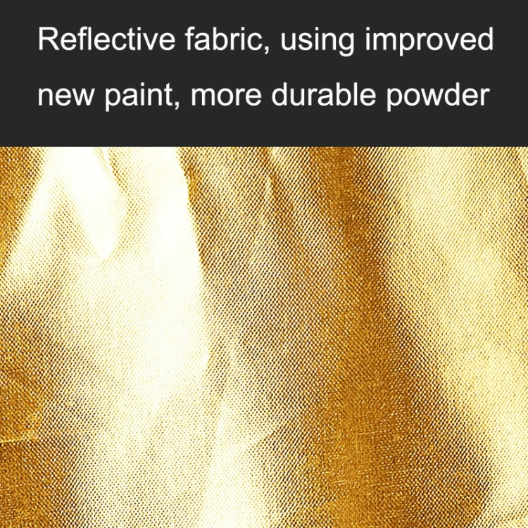 Selens  5 In 1 (Gold / Silver  / White / Black / Soft Light) Folding Reflector Board, Size: 80cm Round