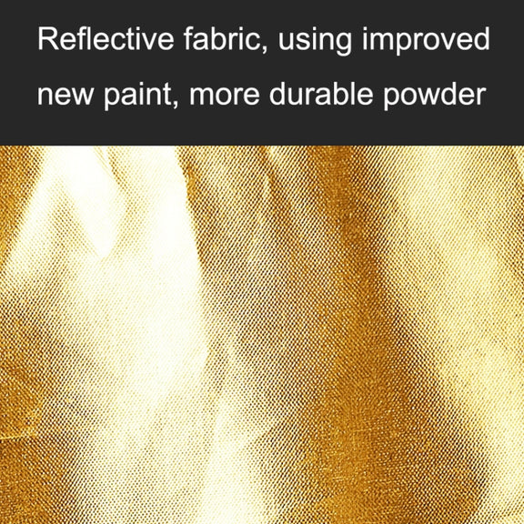 Selens  5 In 1 (Gold / Silver  / White / Black / Soft Light) Folding Reflector Board, Size: 150x200cm