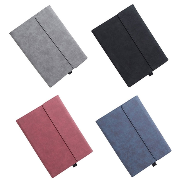For Microsoft Surface Pro 9 Tablet Protective Case Holder(South African Sheepskin Gray Case)