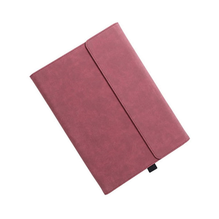 For Microsoft Surface Pro 9 Tablet Protective Case Holder(South African Sheepskin Red Case)