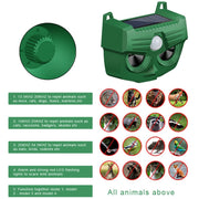 RC-543 Outdoor Solar Dog Repellent Infrared Ultrasonic Animal Bird Repellers