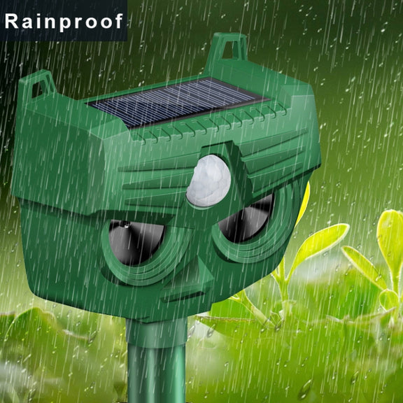 RC-543 Outdoor Solar Dog Repellent Infrared Ultrasonic Animal Bird Repellers