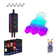 Gaming Ambient Light Smart Chiclet Backdrop Quantum Wall Light, Versions: Bluetooth(6 PCS/Set) - Novelty Lighting by PMC TechLife | Online Shopping South Africa | PMC TechLife | Buy Now Pay Later Mobicred
