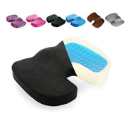 Office Gel Cushion Beauty Buttocks Anti-hemorrhoid Cushion(Mesh Fabric Gray)