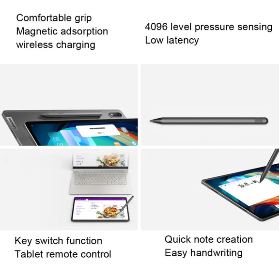 For Xiaoxin Pad Pro 12.6 inch/2022 2 Generation Original Lenovo Stylus(Black)