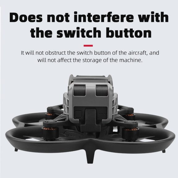 For DJI Avata Battery Anti-release Buckle Wear-resistant Battery Protection Buckle(Grey)