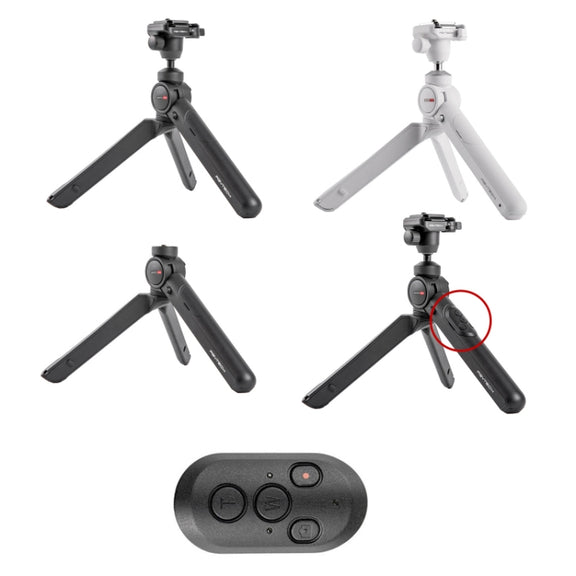 PGYTECH Camera Mobile Phone Desktop Pan Tilt Handheld Tripod, Specification: Black
