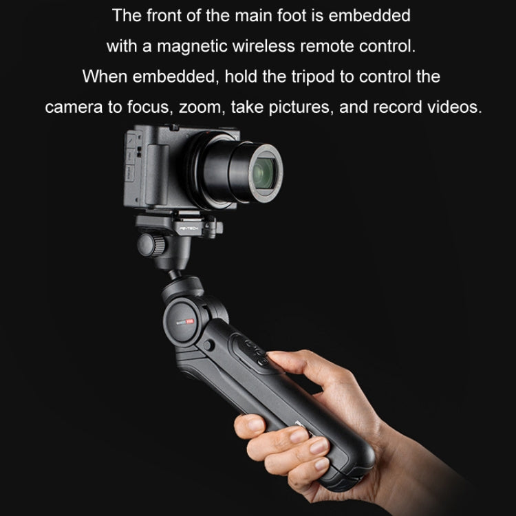 PGYTECH Camera Mobile Phone Desktop Pan Tilt Handheld Tripod, Specification: Only Tripod