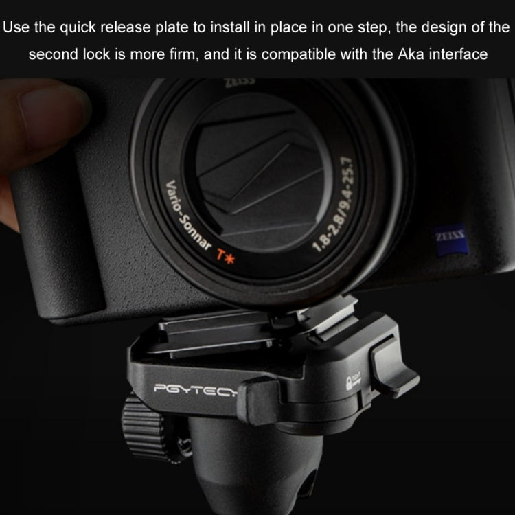 PGYTECH Camera Mobile Phone Desktop Pan Tilt Handheld Tripod, Specification: Only Tripod