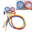 Car Air Conditioning Refrigeration Fluoridation Double Meter Valve(B) - free shipping - PMC TechLife - Order now!