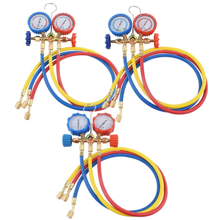 Car Air Conditioning Refrigeration Fluoridation Double Meter Valve(A)