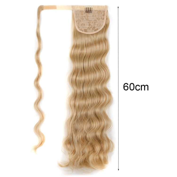 MST08 Adhesive Tie-On Wigs Ponytail Fluffy Long Curly Wigs High-Ponytail(2)