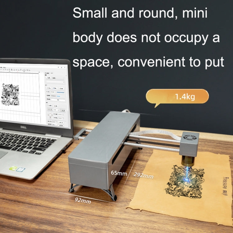 DAJA DJ7 7W Non-metal Laser Carvings Mini Marking Machine Can Cut Wood Board Paper Leather, US Plug