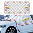 SUITU R-3945 Car Winter Front Glass Snow Shield Defrost Sunshade Thickened Car Clothing, Style: 12 Magnets Three Layers Thickened - Window Foils & Solar Protection by SUITU | Online Shopping South Africa | PMC TechLife | Buy Now Pay Later Mobicred