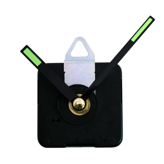 Shaft Length 18.5mm Quartz Clock Silent Movement + Luminous Hands DIY Kit,Spec: Movement +817