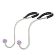 Multifunctional Car Seat Hooks With Diamond Inlay(Purple) - Auto Fastener & Clips by PMC TechLife | Online Shopping South Africa | PMC TechLife | Buy Now Pay Later Mobicred