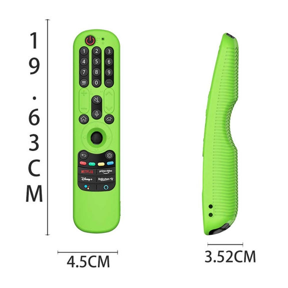 For LG An-MR21GC / AN-MR21N / AN-MR21GA TV Remote Control Silicone Protective Case(Blue)