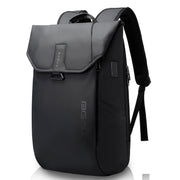 BANGE BG-2575  Anti theft Water-resistant Laptop Backpack 15.6 Inch Daily Work Business Backpack(Black)