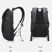 BANGE BG-2575  Anti theft Water-resistant Laptop Backpack 15.6 Inch Daily Work Business Backpack(Black)