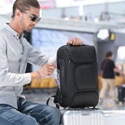 BANGE  BG-7216plus Antitheft Water-resistant Travel Men Backpack 15.6 Inch Laptop Bag(Black)