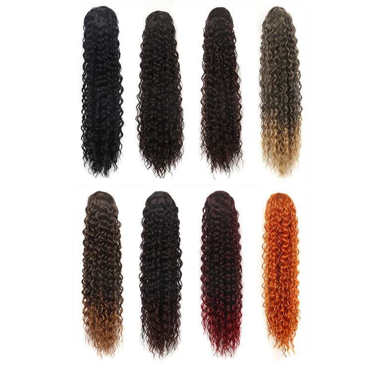 LSDP22 Drawstring Long Curly Wig Ponytail Mesh Curly Ponytail(2)