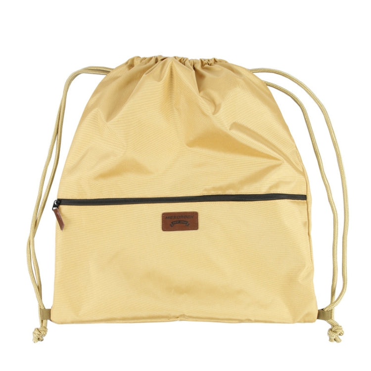 MESOROCK Outdoor Riding Motorcycle Helmet Water-resistant Drawstring Bag, Color: Yellow