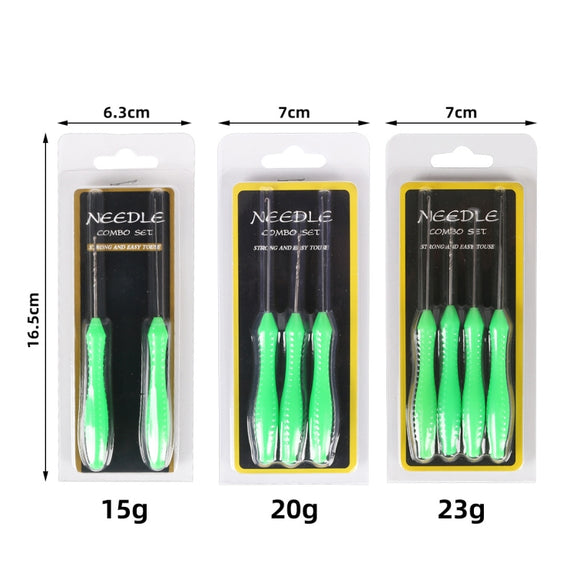 4 PCS / Set Carp Fishing Hook Needle Fishing Bead Bait Hook Needle
