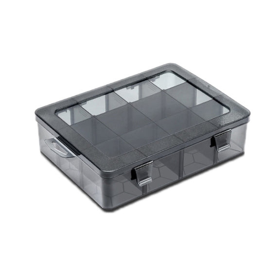 Multi-Compartment Sorted Electronic Parts Organiser, Specifications: 12 Grid
