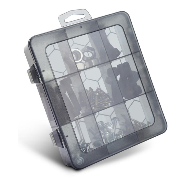 Multi-Compartment Sorted Electronic Parts Organiser, Specifications: 12 Grid