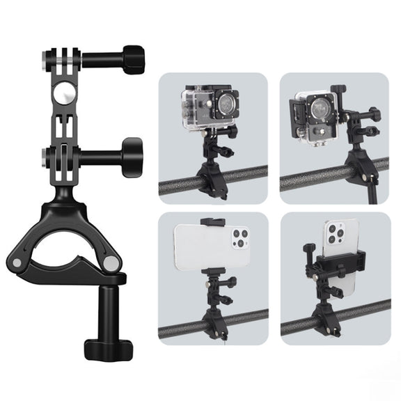 Bike Cycling Bracket Mount for Cell Phone & Sports Camera,Spec: Mobile Phone Set