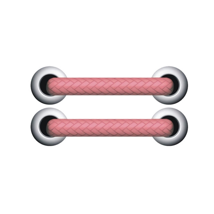 10pcs Shoelace Car Sticker Body Cover Up Scratch Patch Sticker(Pink Horizontal)