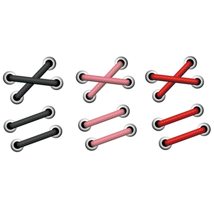 10pcs Shoelace Car Sticker Body Cover Up Scratch Patch Sticker(Black Horizontal)