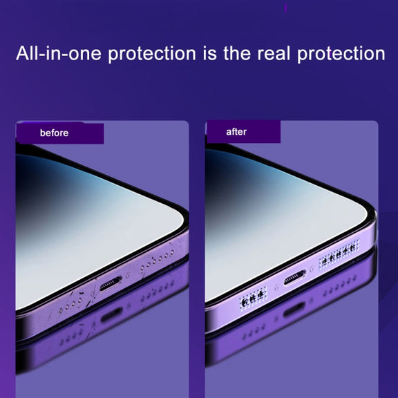 5 Sets Soft Hydrogel Film Speaker Dust Net For iPhone 14 Series / iPhone 13 Series / iPhone 12 Series ,Spec:2pcs/set  With Dust Plug