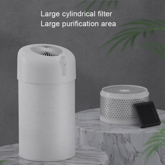 NBO-KJ290 Ultraviolet Air Purifier Desktop HEPA Air Disinfection Machine, US Plug(White)