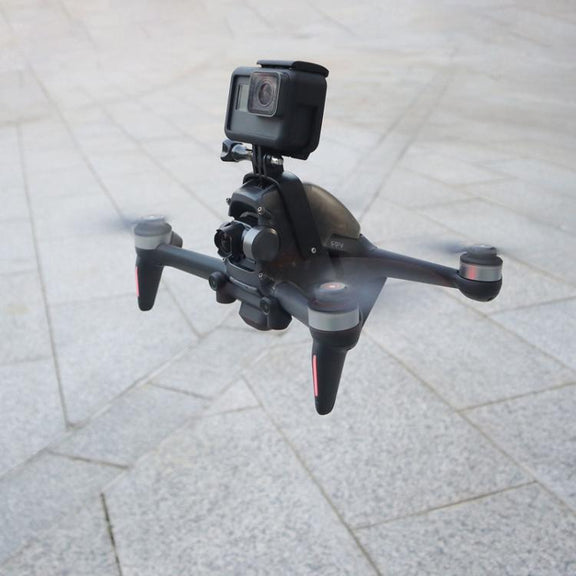 For DJI FPV Top Expansion Adapter Bracket Sports Camera Bracket