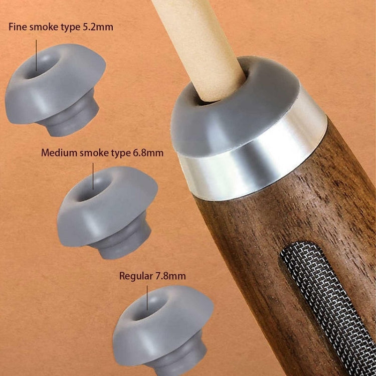 Car Smoking Multifunctional Anti-Flying Ashtray(Beechwood Dark Walnut)