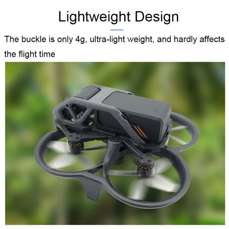 For DJI Avata CQT 913318 Body Battery Reinforcement Anti-drop Buckle
