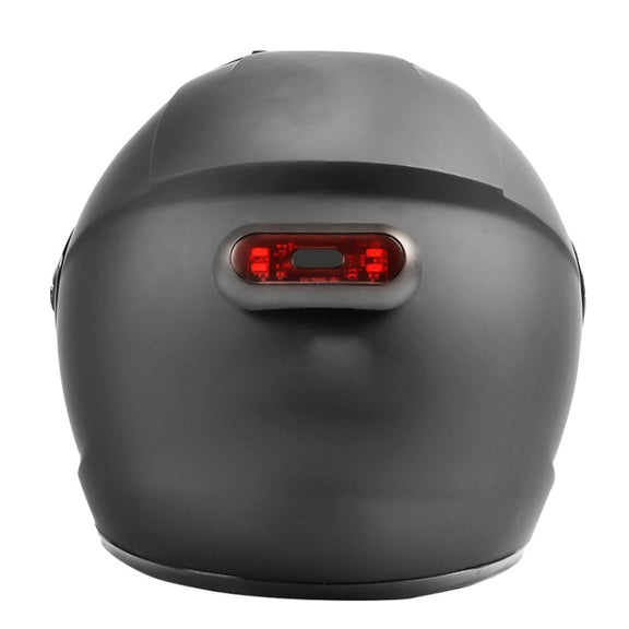 Motorbike Helmet Warning Light USB Rechargeable Water-resistant Tail Light, Specification: 4 Beads