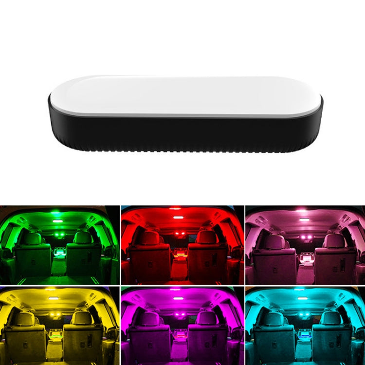 Car Strong Magnetic Dome Light USB Rechargeable Lighting LED Light, Color: Atmosphere Light