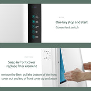Nobico J001Plus Household Air Purifier, Style: WiFi(EU Plug)