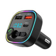 P4-QC3.0 Car MP3 Bluetooth Hands-free Player Car FM Transmitter - Bluetooth Car Kits by PMC TechLife | Online Shopping South Africa | PMC TechLife | Buy Now Pay Later Mobicred
