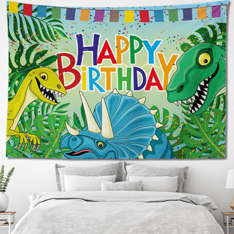 Happy Birthday Photo Backdrop Party Decoration Tapestry, Size: 230x150cm(GT56-2)