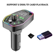 Q10 Car Bluetooth MP3 With TYPE-C Port PD Charging FM Transmitter