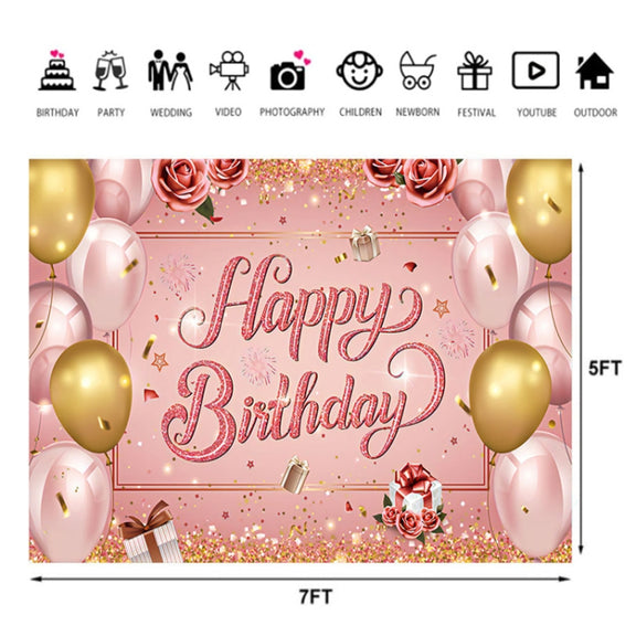 1.5m x 2.1m Children Birthday Party Venue Layout 3D Digital Studio Photography Background