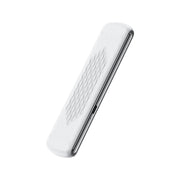 Soundproof Painless Bone Conduction Sleep Speaker Portable White Noise Sleeping Aid(White)