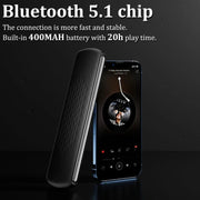 Soundproof Painless Bone Conduction Sleep Speaker Portable White Noise Sleeping Aid(White)