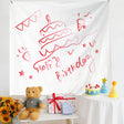 Birthday Layout Hanging Cloth Children Photo Wall Cloth, Size: 150x200cm Velvet(32) - Cartoon by PMC TechLife | Online Shopping South Africa | PMC TechLife | Buy Now Pay Later Mobicred
