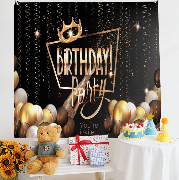 Birthday Layout Hanging Cloth Children Photo Wall Cloth, Size: 150x200cm Velvet(37)