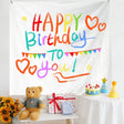 Birthday Layout Hanging Cloth Children Photo Wall Cloth, Size: 180x200cm Velvet(40) - Cartoon by PMC TechLife | Online Shopping South Africa | PMC TechLife | Buy Now Pay Later Mobicred
