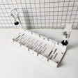 Stretchable Under Desk Cable Management Tray Carbon Steel Cable Organizer Cable Storage Rack(White) - Shelf & Hooks by PMC TechLife | Online Shopping South Africa | PMC TechLife